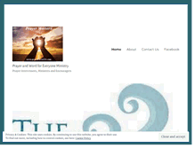 Tablet Screenshot of prayer4every1.com